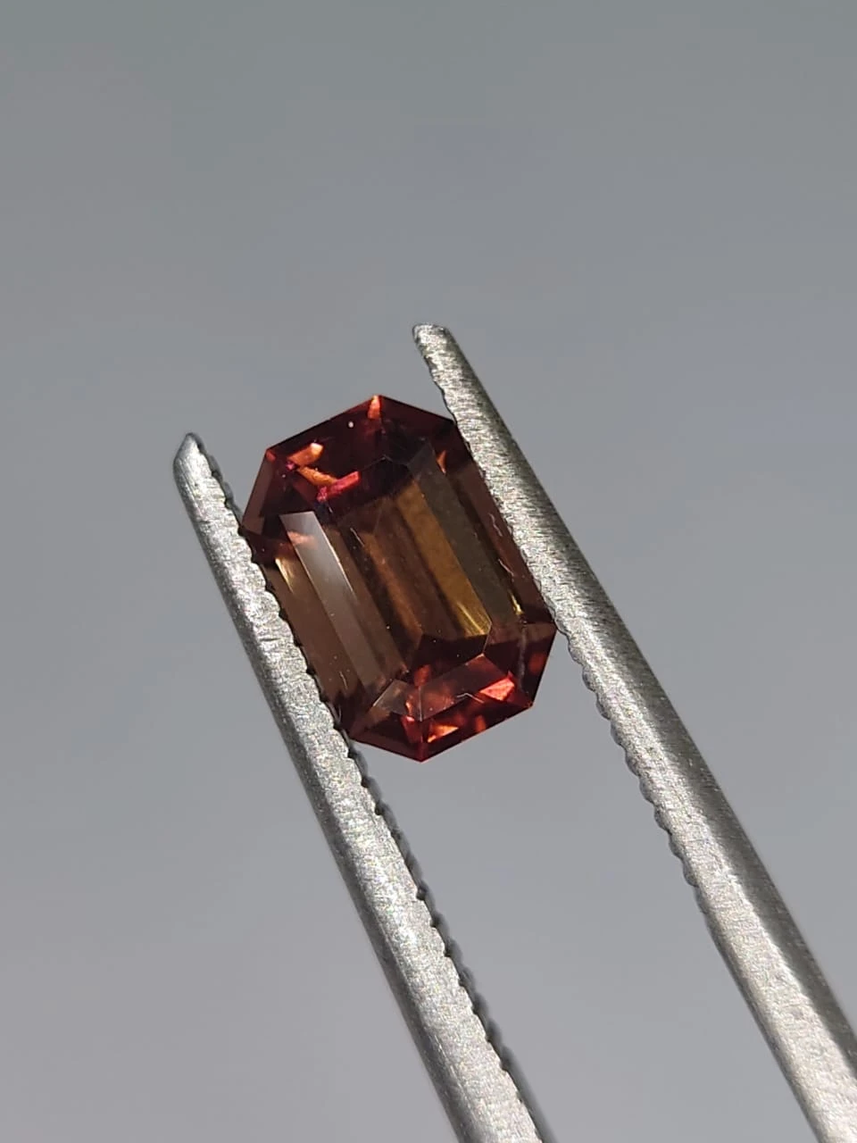 0.95ct  Tourmaline Emerald cut Loose Gemstone From Afghanistan — view 2